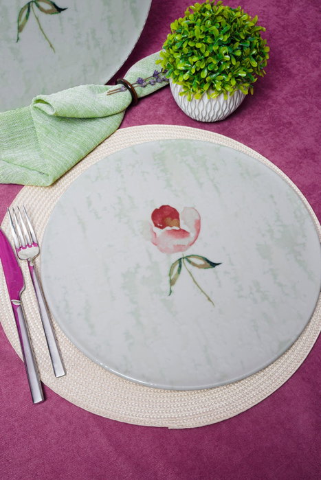 Hermia Juego de 2 Platos de Porcelana para Pizza de 32 cm Multicolor Hermia Juego de 2 Platos de Porcelana para Pizza de 32 cm Multicolor